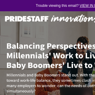 Balancing Perspectives: Millennials' Work to Live vs. Baby Boomers' Live to Work